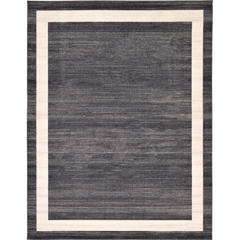 Orren Ellis Cregan Black/Cream Area Rug & Reviews Wayfair